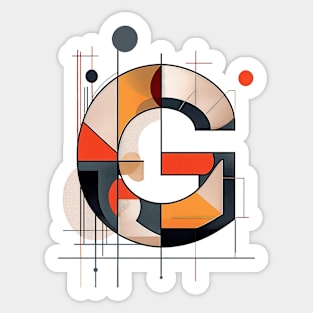 Alphabet - Letter G Sticker